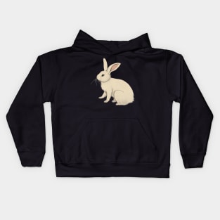 Vintage Cute Baby Rabbit Lop Eared Bunny Mom Kids Hoodie